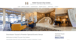 Desktop Screenshot of hoteltucsoncitycenter.com